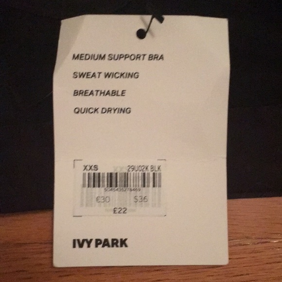 NWT Ivy Park for Topshop Sports Bra XXS LOWEST - Picture 3 of 4